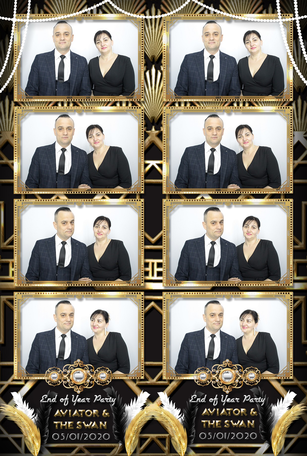 End of Year Party – Aviator  | View more photos from the event at gallery.myphotoboothexperience.co.uk/u/MyPhotoBoothExperienceLtd/End-of-Year-Party-–-Aviator